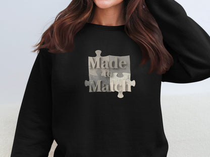 Made to Match Graphic Sweatshirt for Cozy Casual Wear