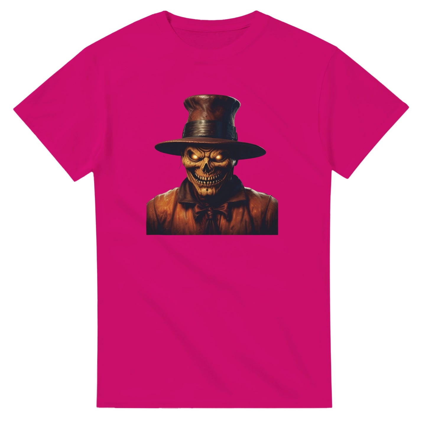 Ghoulish Grin on a Heavyweight T-shirt