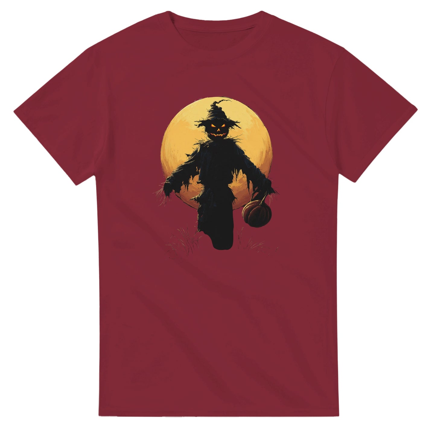 Haunted Scarecrow on a Heavyweight T-shirt