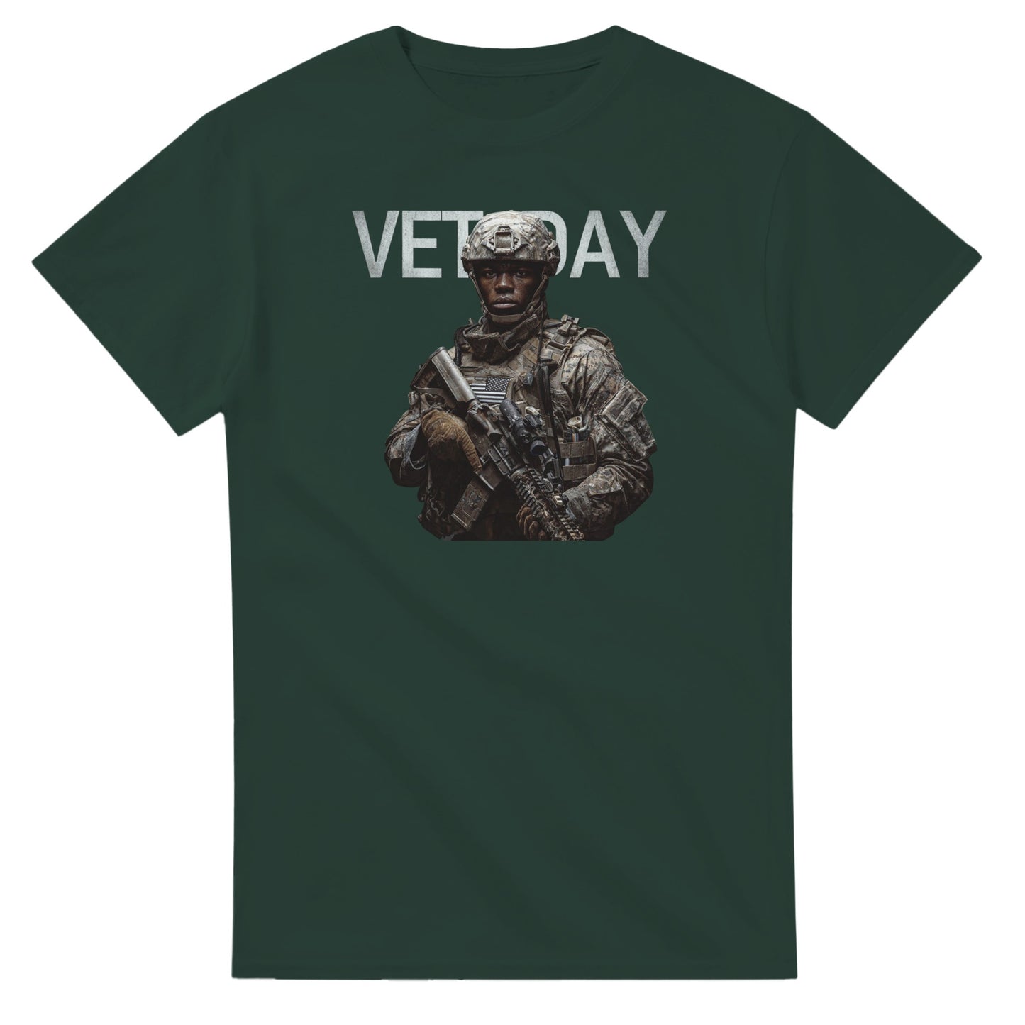 Veteran's Day on a heavyweight t-shirt