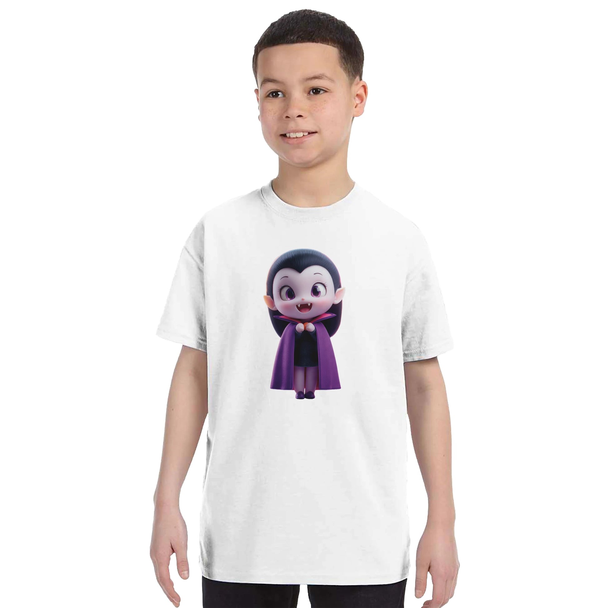 Cute Lil' Vampire on a Heavyweight T-shirt