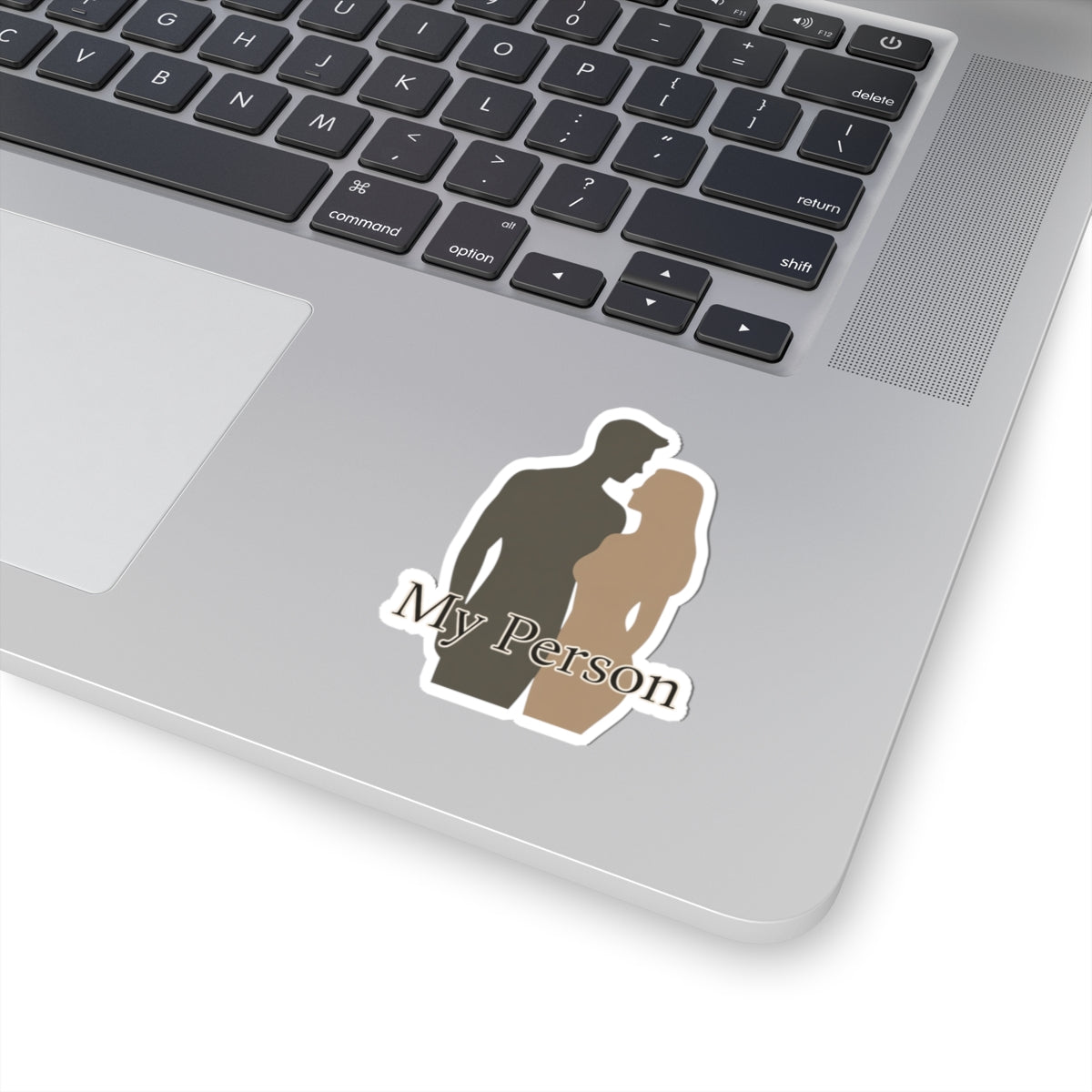 My Person Romantic Couple Design Laptop Sticker