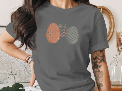 Grey Oyamhul Egg Design Striped Speckled product type