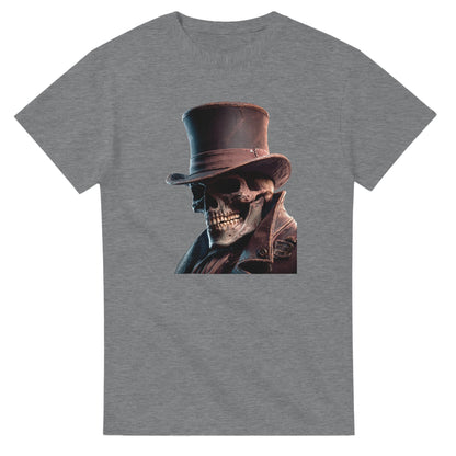 Steampunk Skeleton on a Heavyweight T-shirt