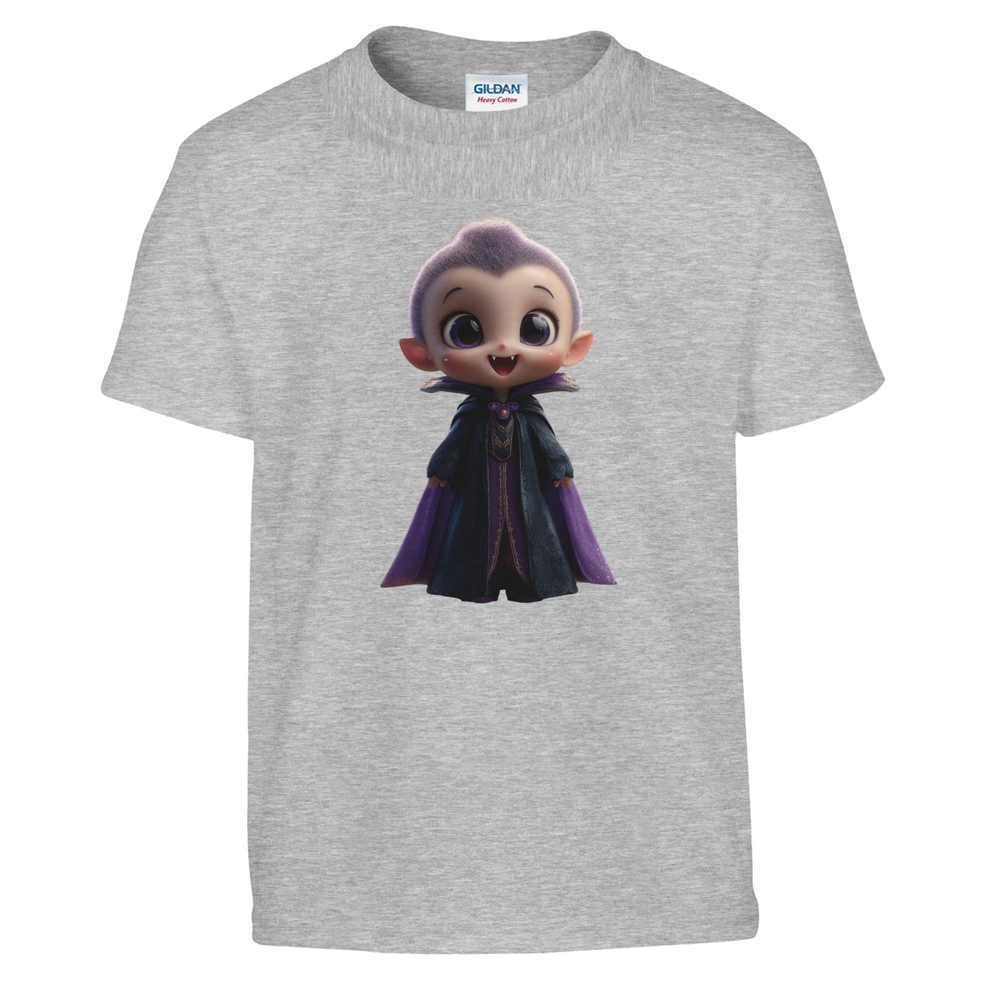 Cute Lil' Vampire on a Heavyweight T-shirt