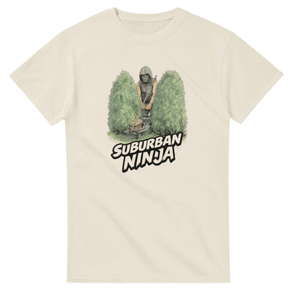 Suburban Ninja graphic design on a Heavyweight T-shirt
