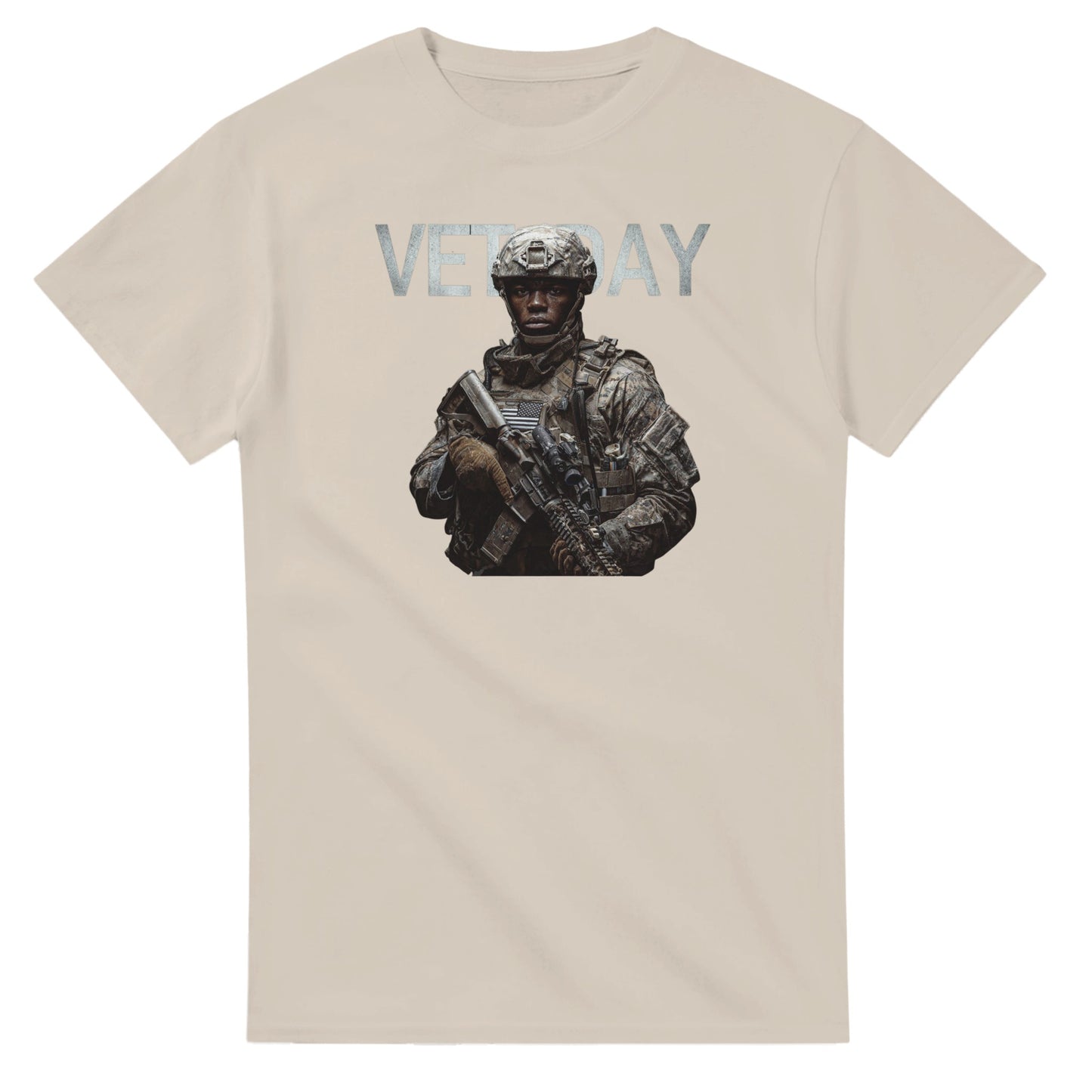Veteran's Day on a heavyweight t-shirt
