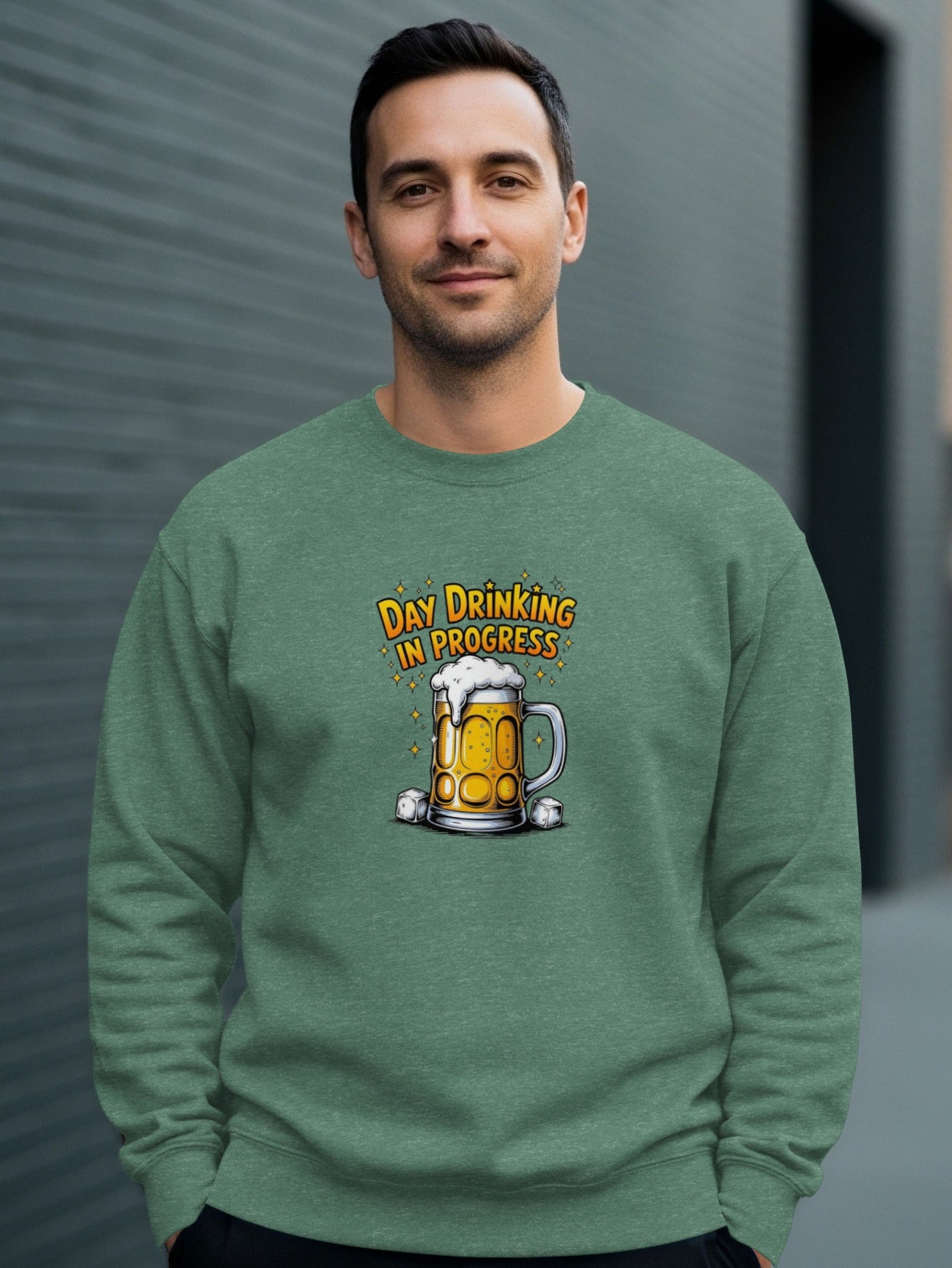 Day Drinking In Progress Beer Mug Fun product type