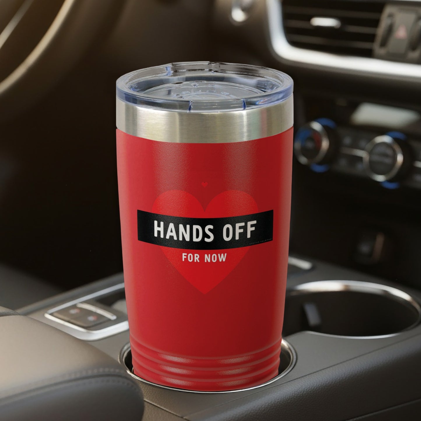 Hands Off For Now Insulated Travel Mug Gift