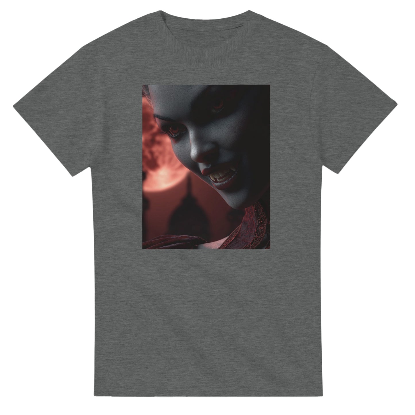 Cute Lil' Vampire on a Heavyweight T-shirt
