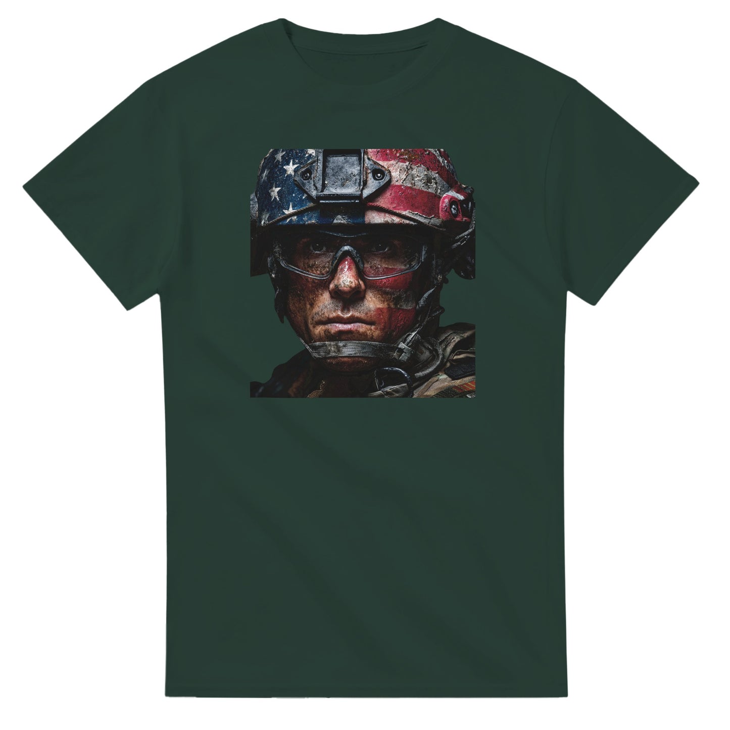 Patriotic Spirit Comfort on a heavyweight t-shirt