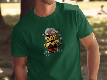 Professional Day Drinker Graphic T-Shirt