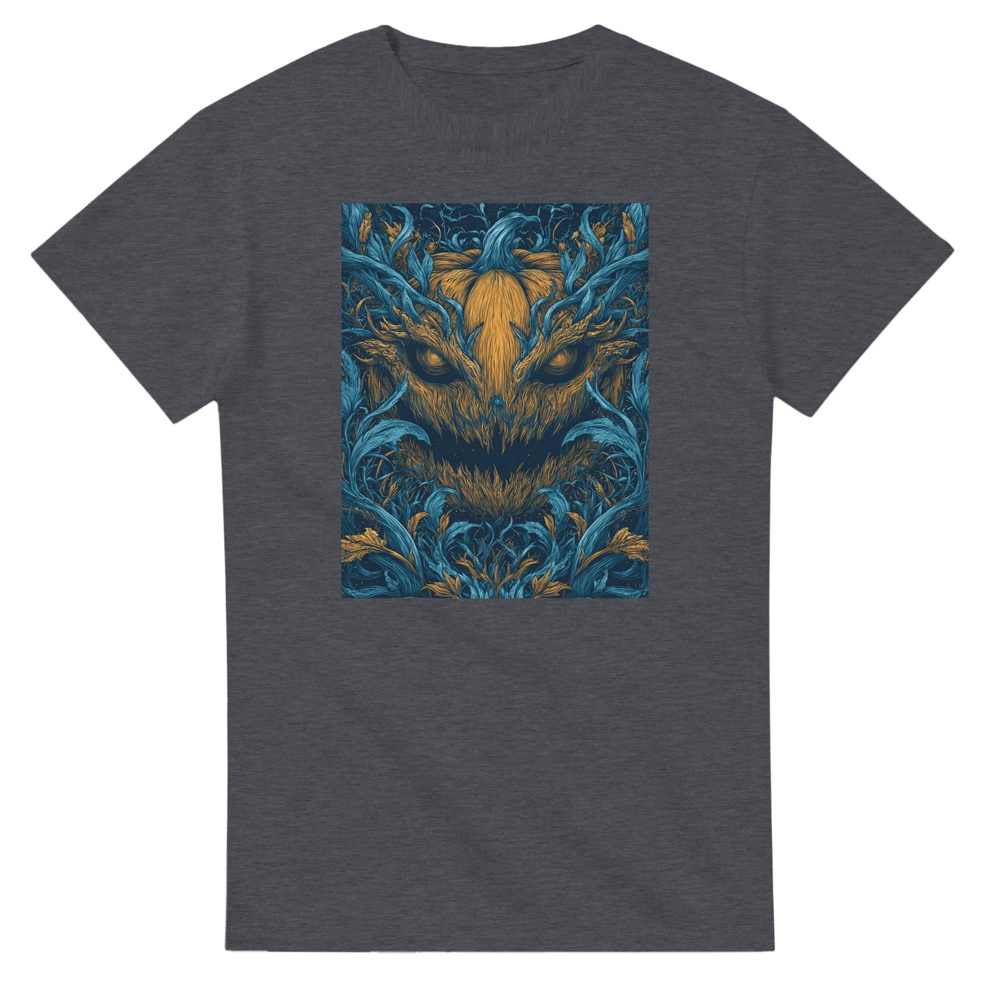 Mystic Harvest Guardian on a Heavyweight T-shirt