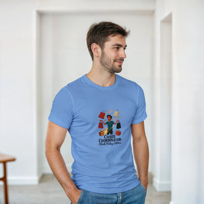 Chaos Coordinator Black Friday edition heavyweight t-shirt mockup