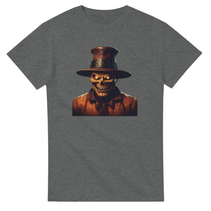 Ghoulish Grin on a Heavyweight T-shirt