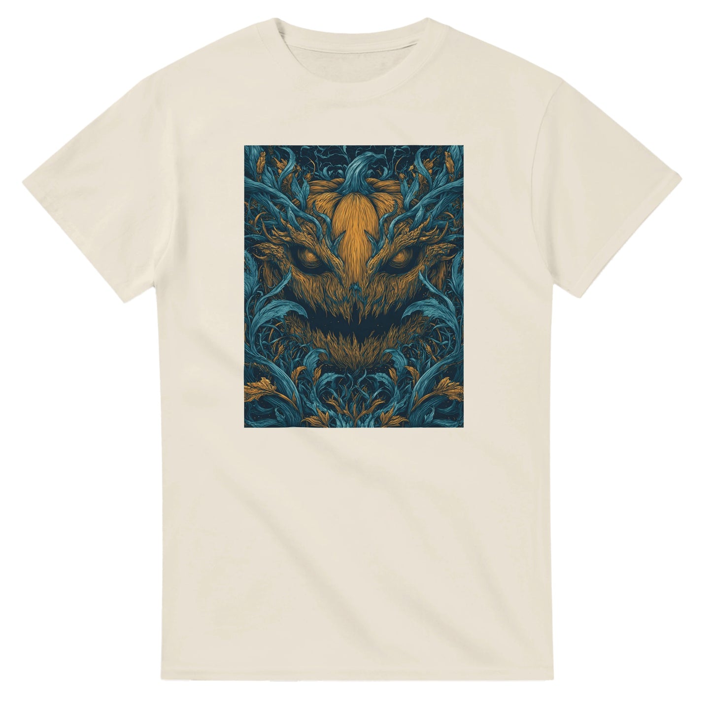 Mystic Harvest Guardian on a Heavyweight T-shirt