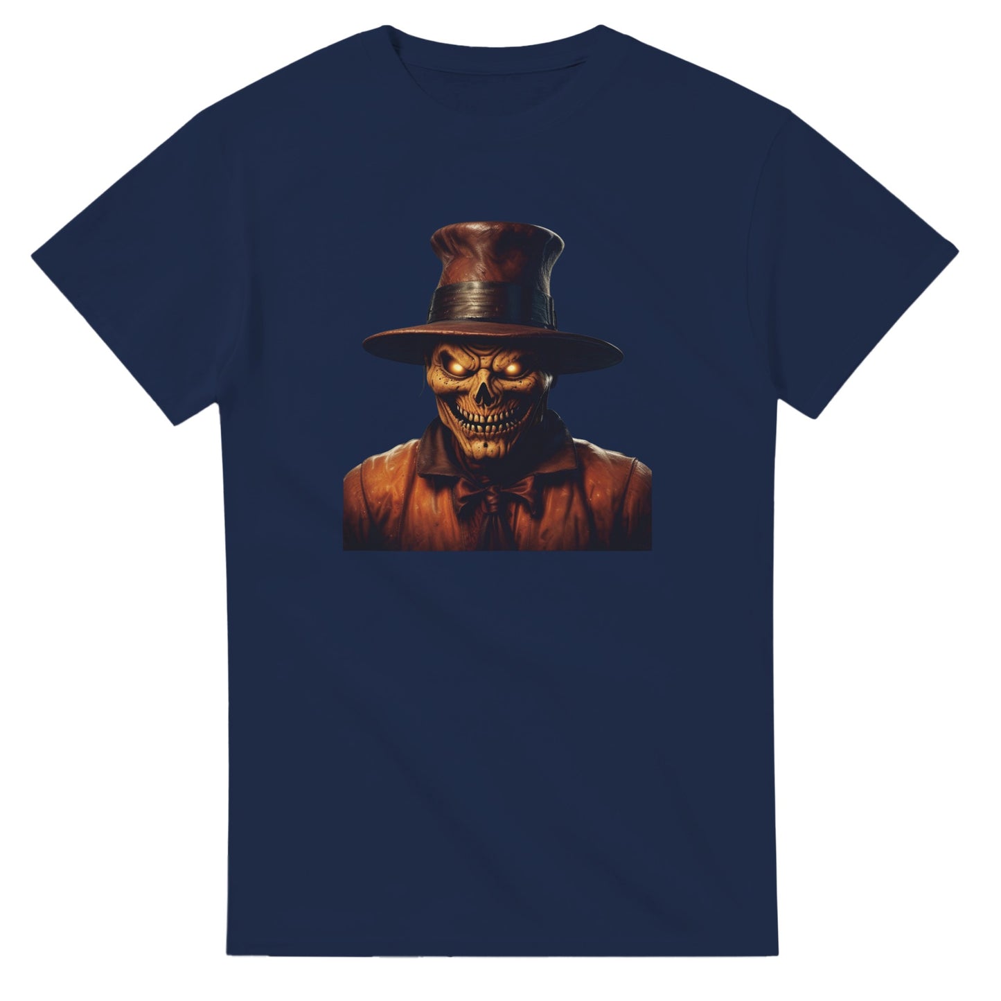 Ghoulish Grin on a Heavyweight T-shirt