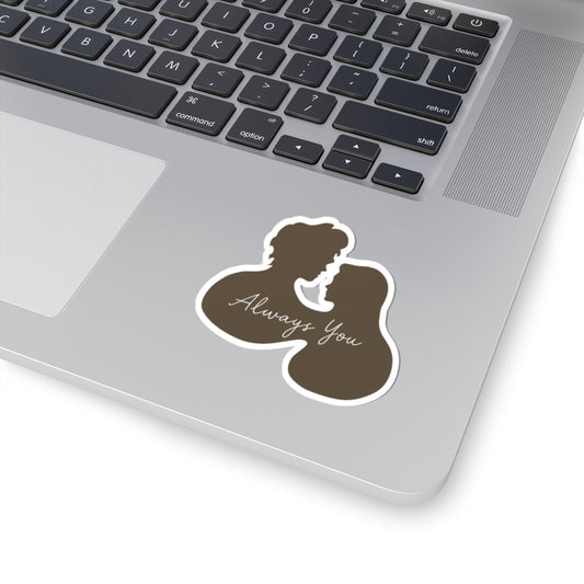 Always You Romantic Silhouette Sticker