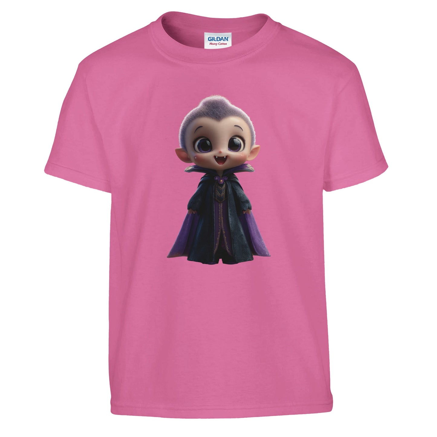 Cute Lil' Vampire on a Heavyweight T-shirt