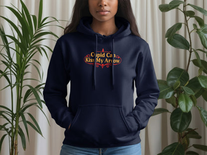 Cupid Can Kiss My Arrow Hoodie Bold Fashion Statement