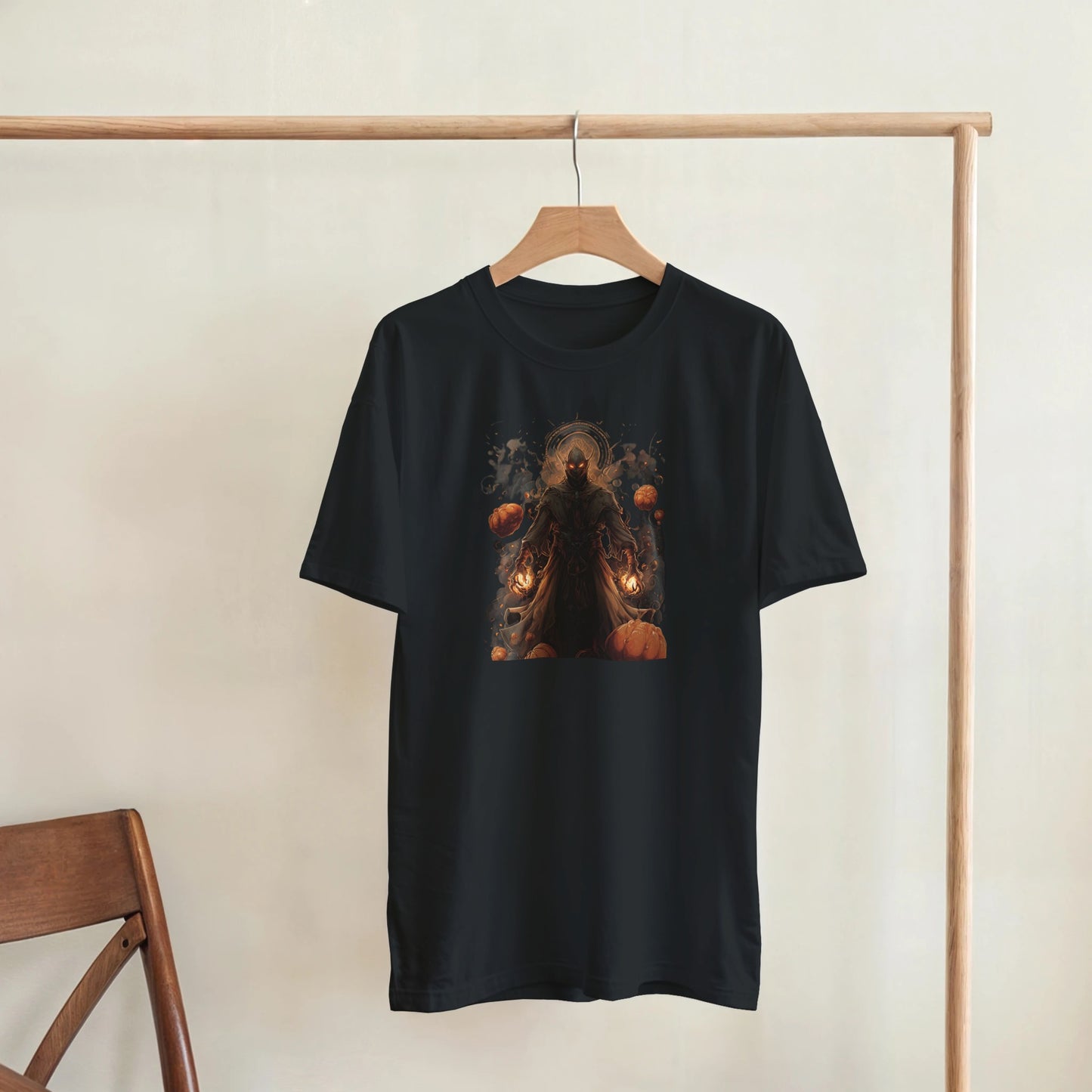 Mystical Halloween Spirit on a Heavyweight T-shirt