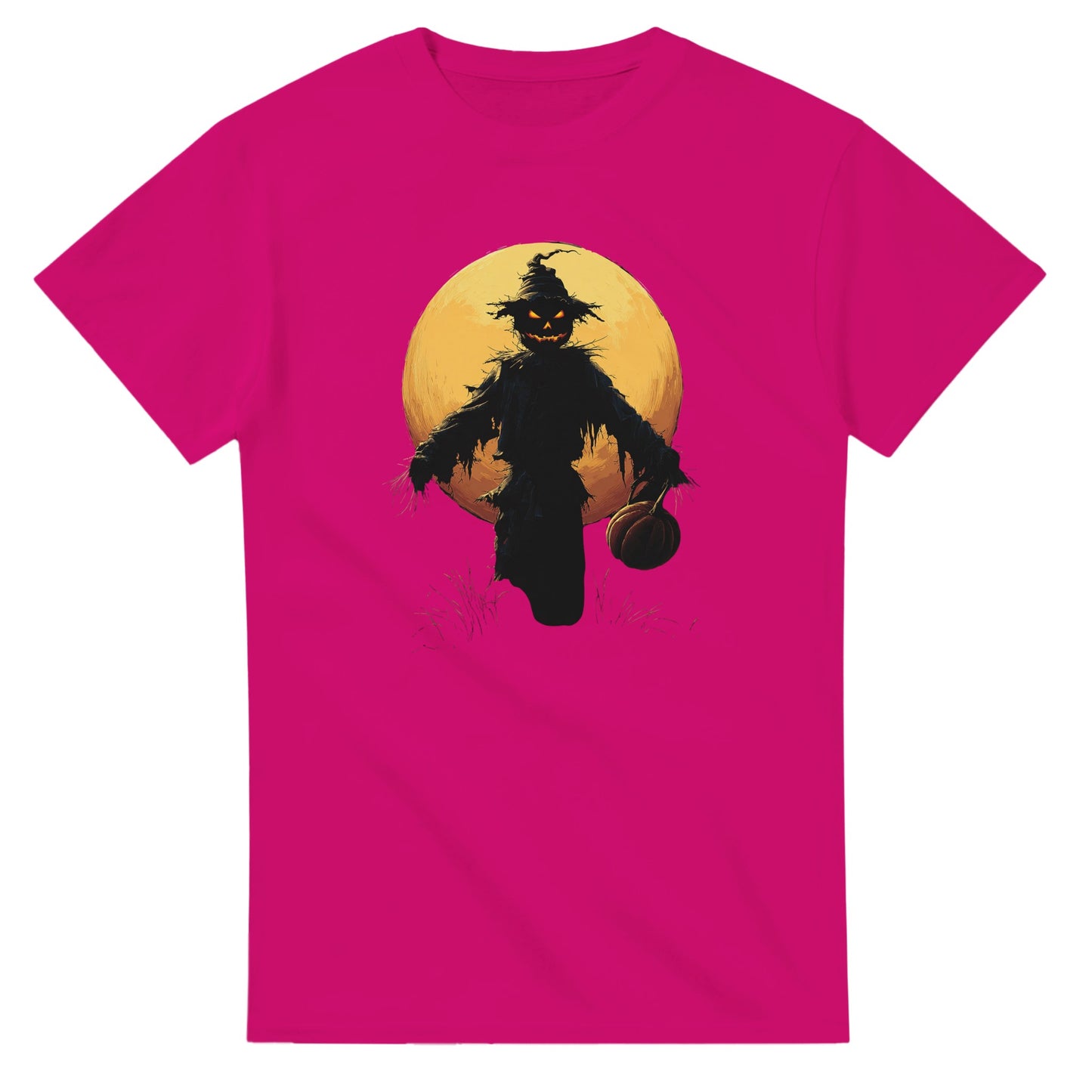 Haunted Scarecrow on a Heavyweight T-shirt