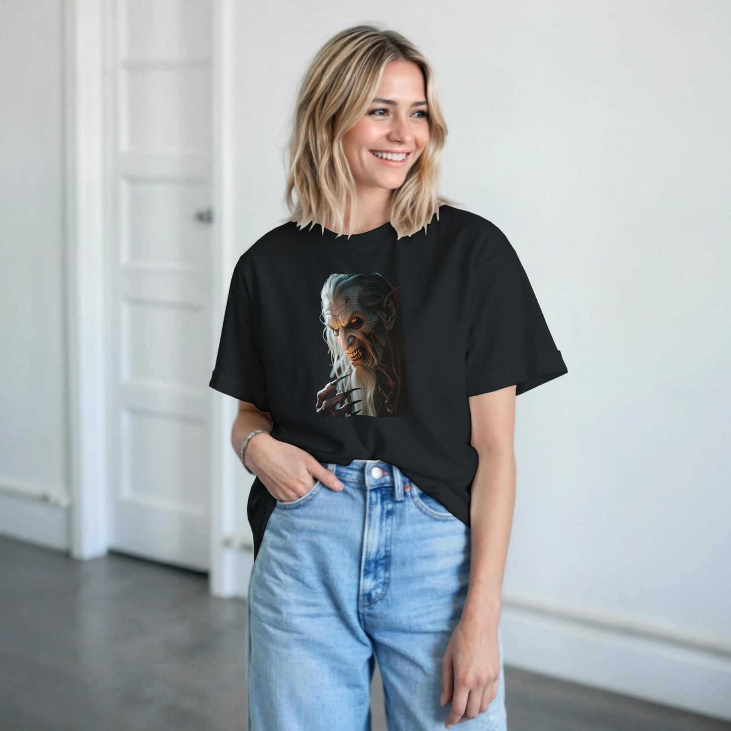 Cute Lil' Vampire on a Heavyweight T-shirt
