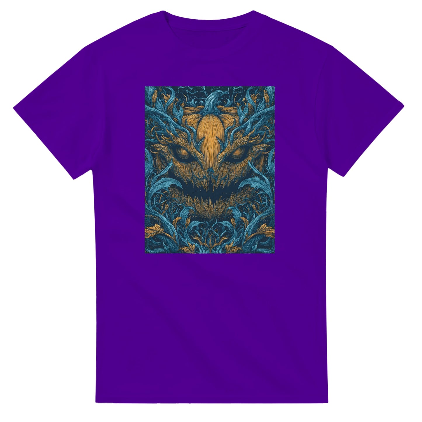 Mystic Harvest Guardian on a Heavyweight T-shirt