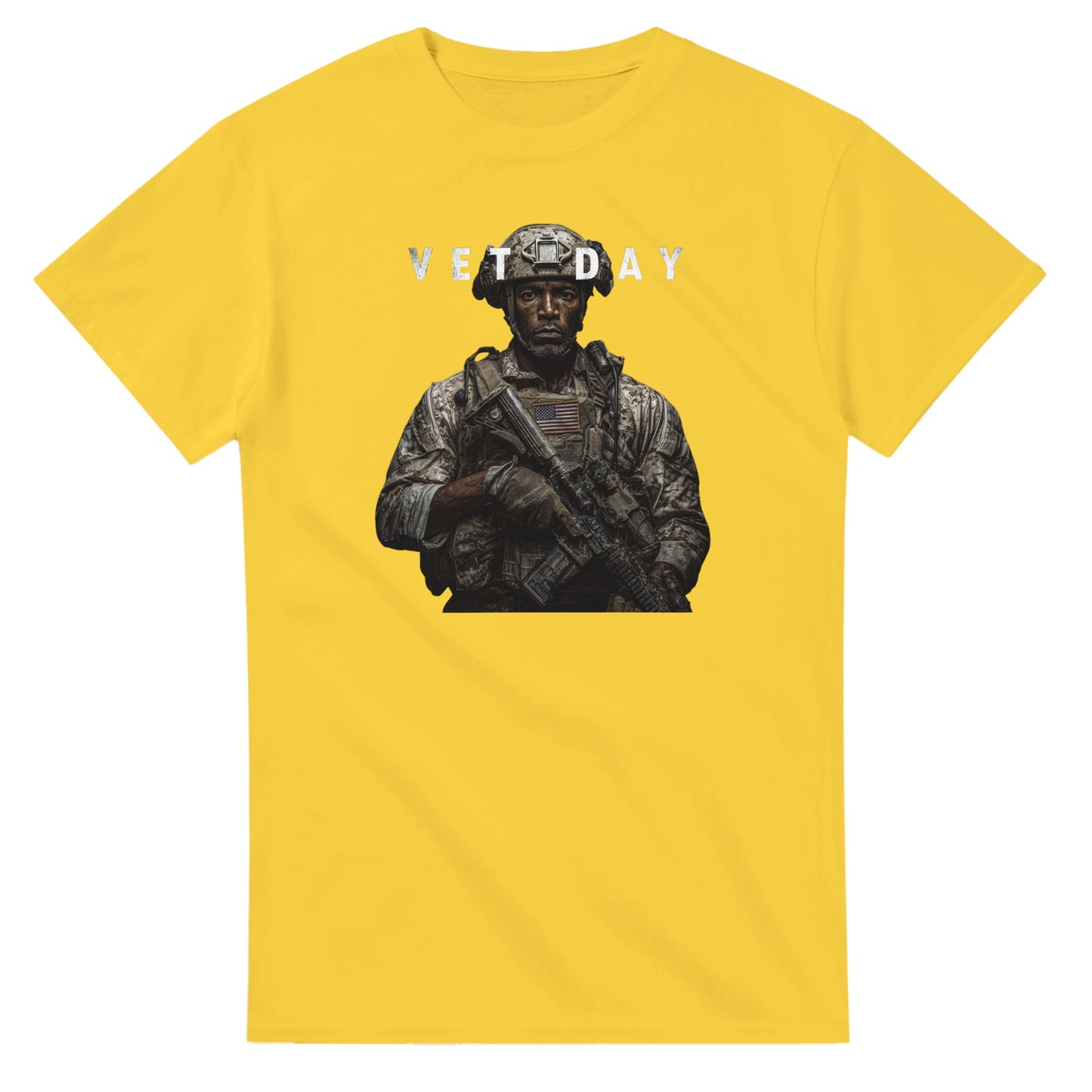 Vet Day Honor on a heavyweight t-shirt