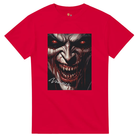 heavyweight crewneck t-shirt vampire snarl personalized
