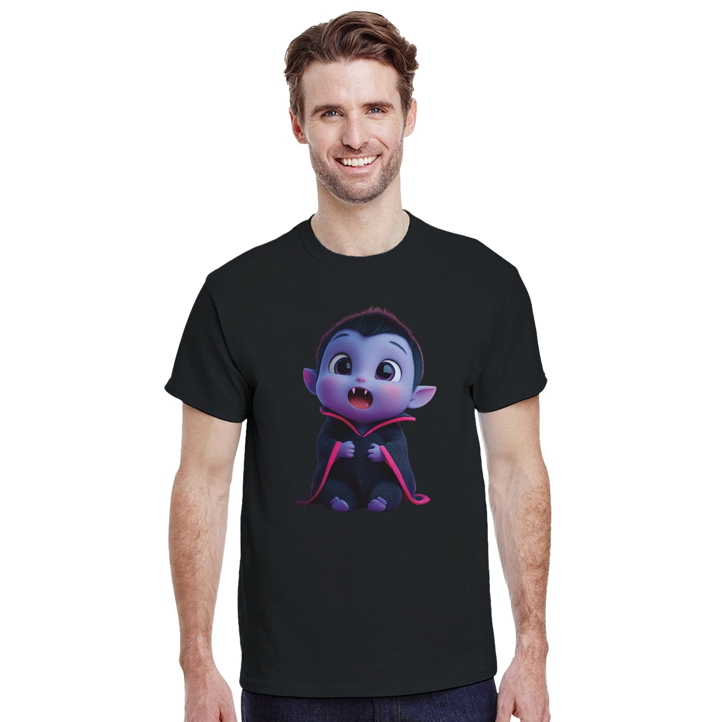 Cute Lil' Vampire on a Heavyweight T-shirt