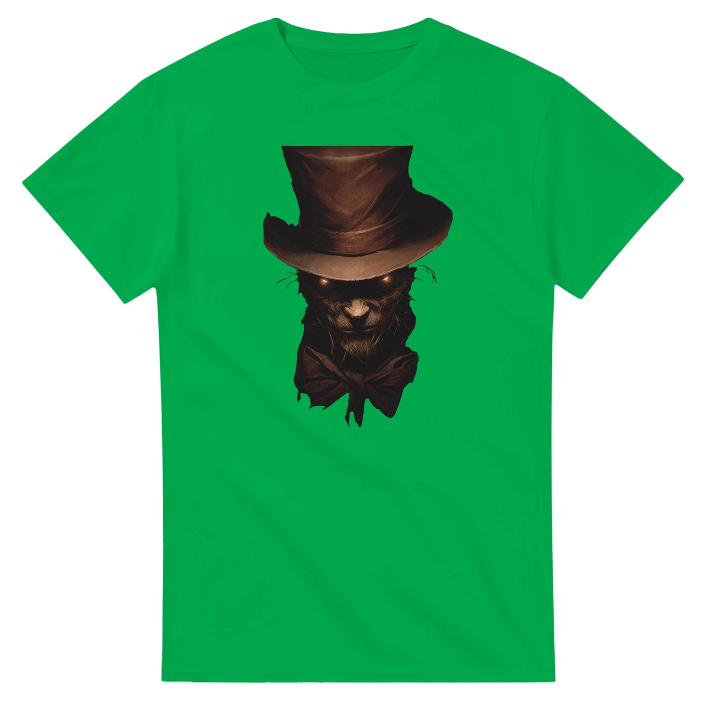 Mysterious Glimmering Eyes on a Heavyweight T-shirt