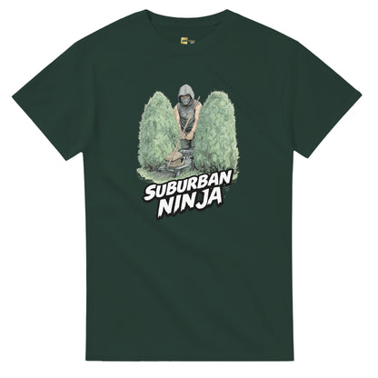 Suburban Ninja graphic design on a Heavyweight T-shirt