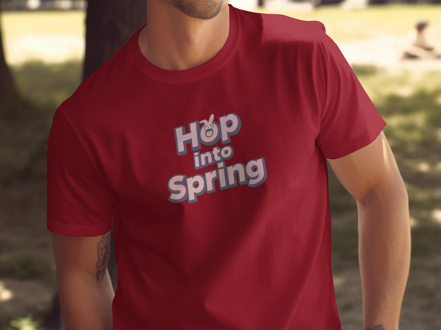Hop into Spring Bunny Design Red Color product type
Hop into Spring, Spring Bunny, Easter Shirt, Holiday Apparel, Seasonal Top, Rabbit Graphic, Red Shirt, Graphic Tee, Men's Fashion, Casual Wear, Outdoor Style, Nature Theme, Cute Bunny, Festival Outfit, Gift Idea, Springtime Clothing, Animal Print, Crew Neck, Short Sleeve, Vibrant Red