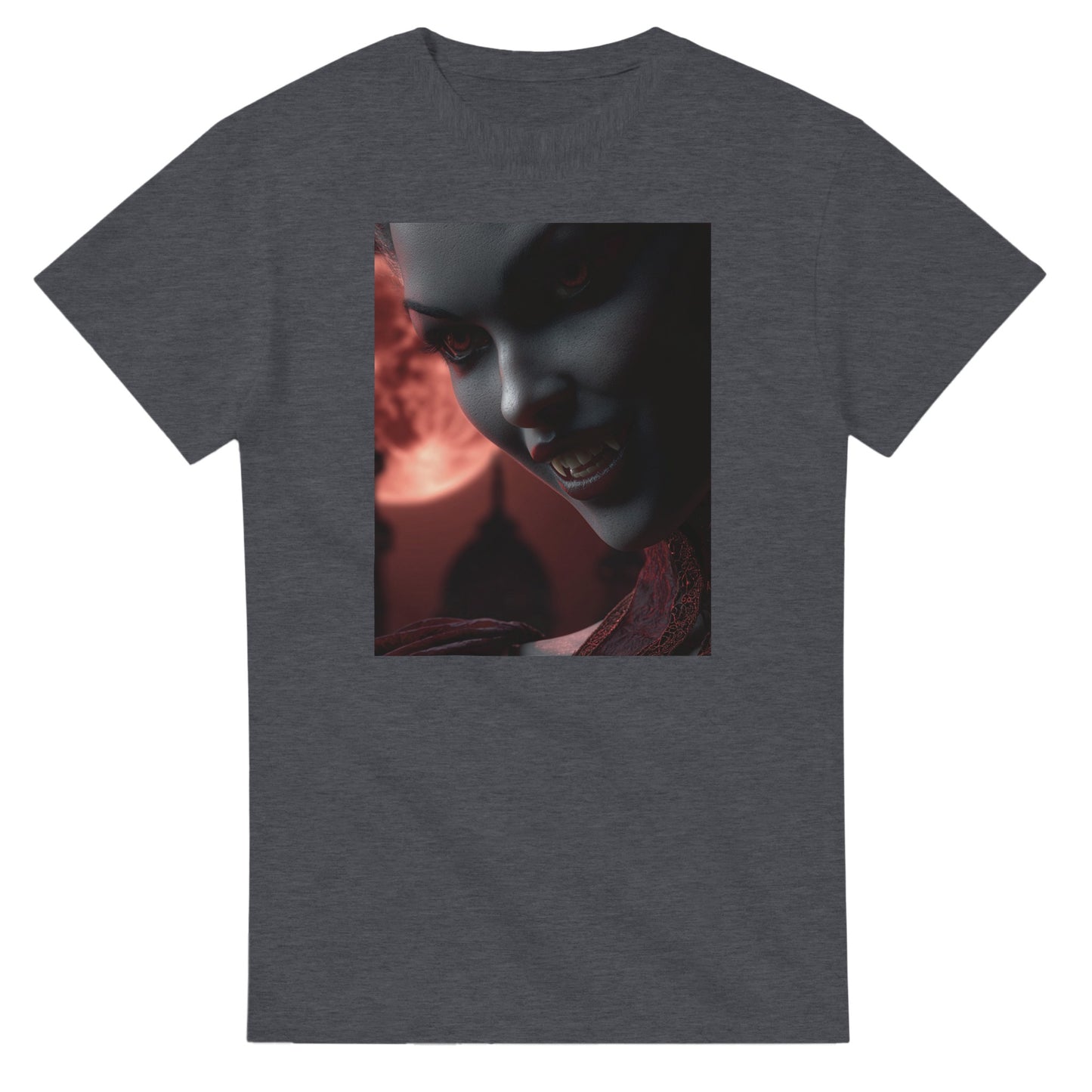 Cute Lil' Vampire on a Heavyweight T-shirt