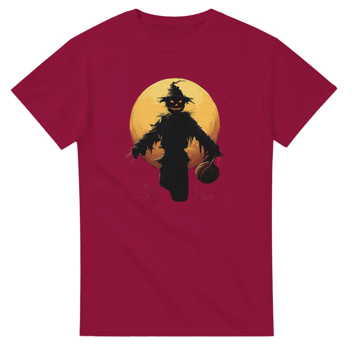 Haunted Scarecrow on a Heavyweight T-shirt