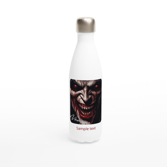 17oz stainless steel water bottle vampire snarl personalized