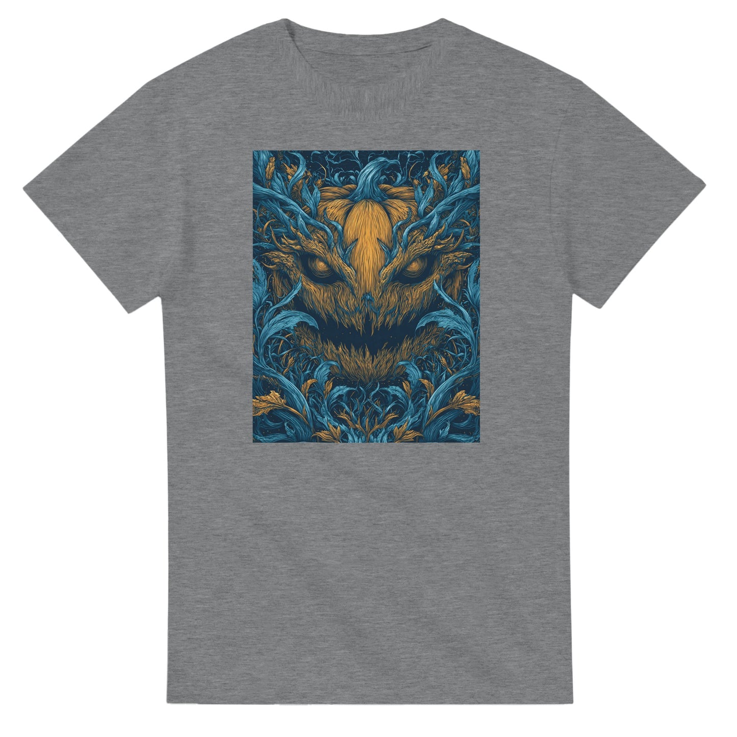 Mystic Harvest Guardian on a Heavyweight T-shirt