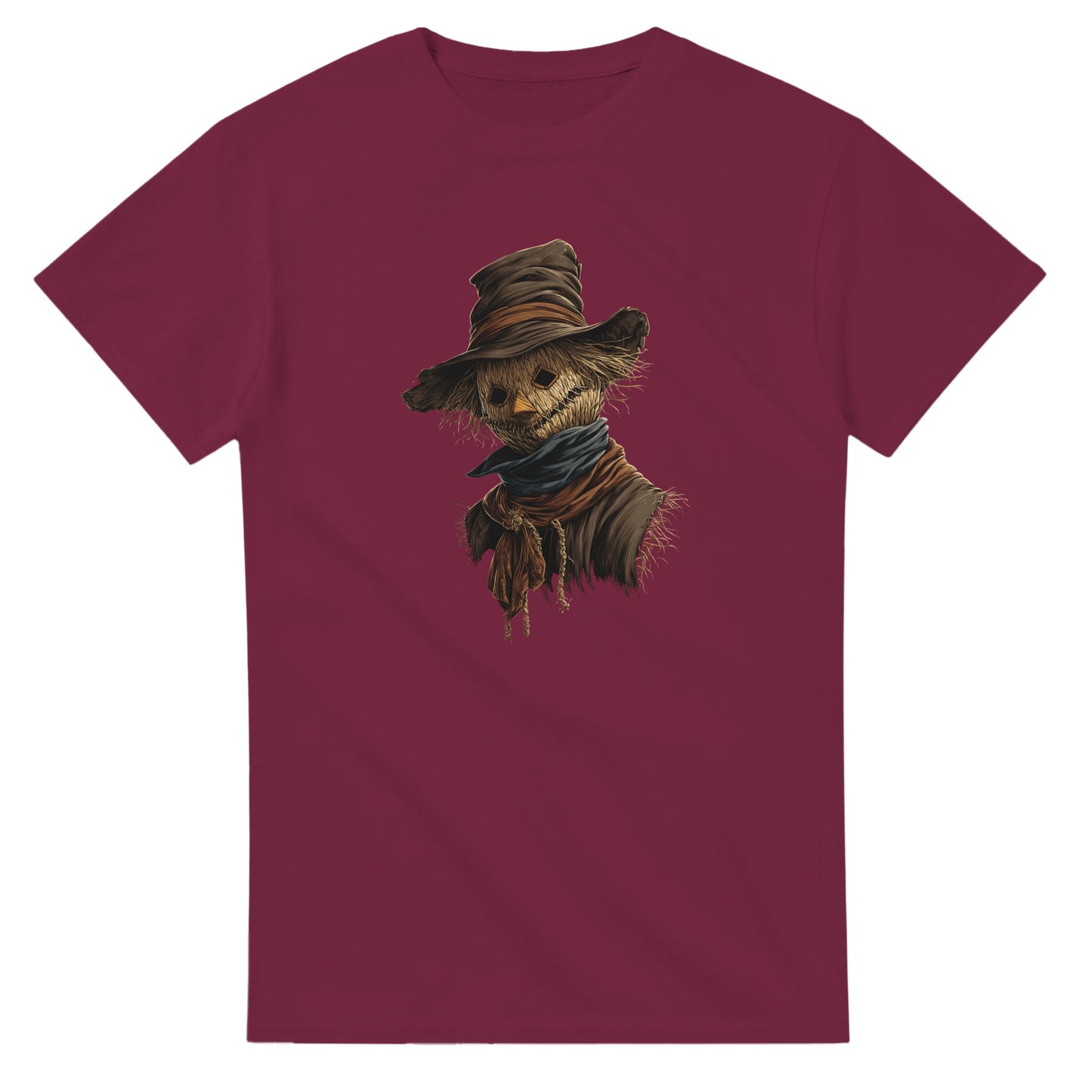 Rustic Scarecrow on a Heavyweight T-shirt