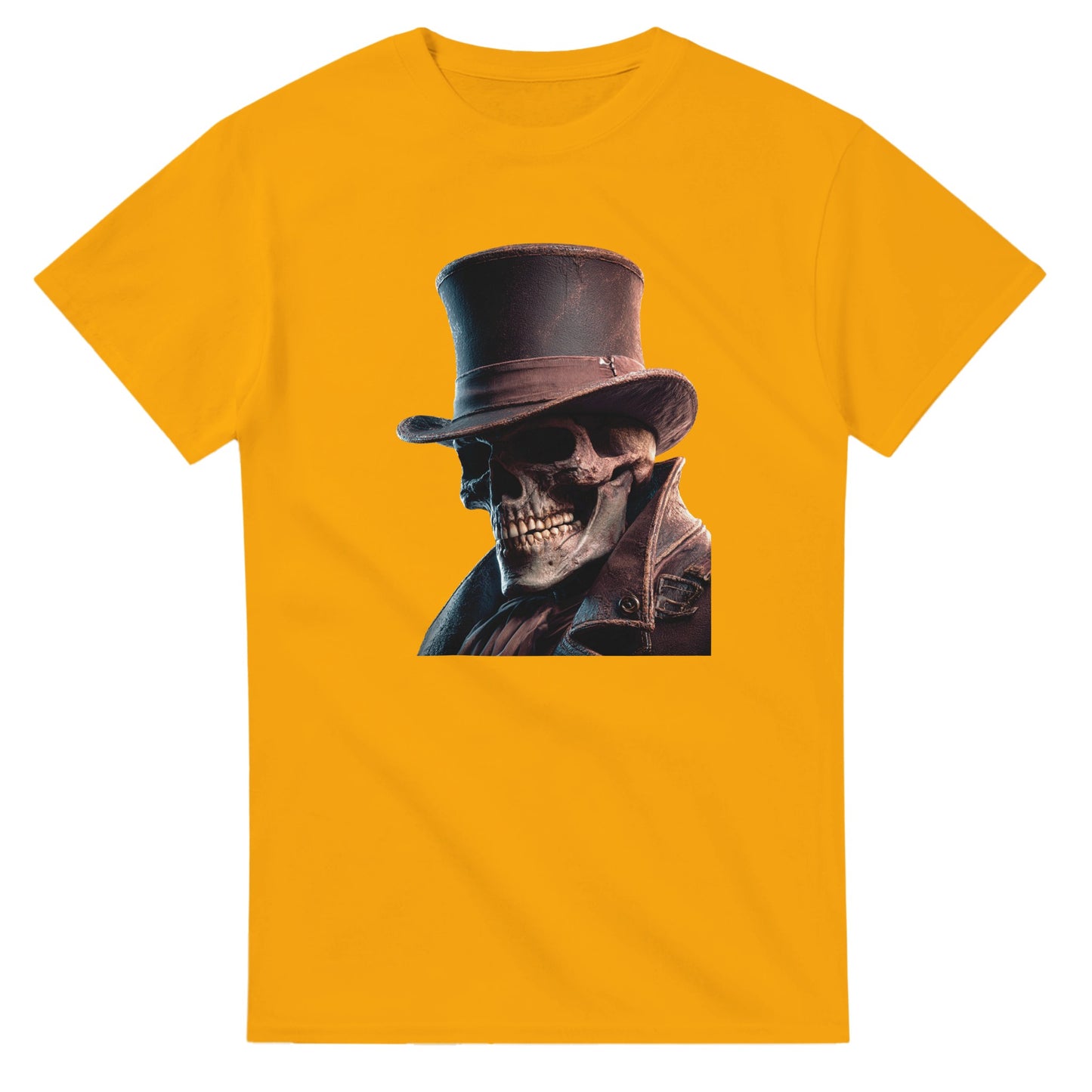 Steampunk Skeleton on a Heavyweight T-shirt