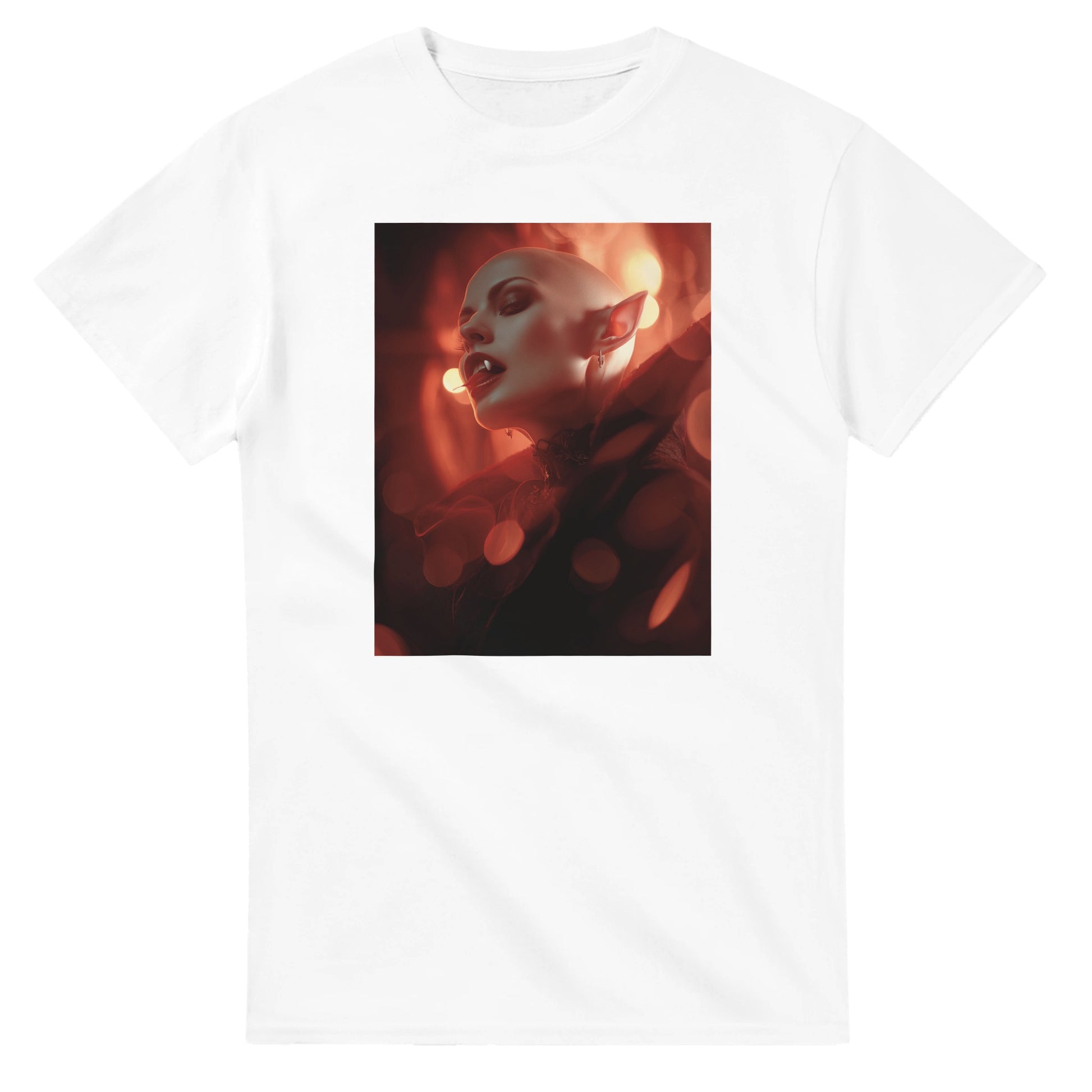 Cute Lil' Vampire on a Heavyweight T-shirt