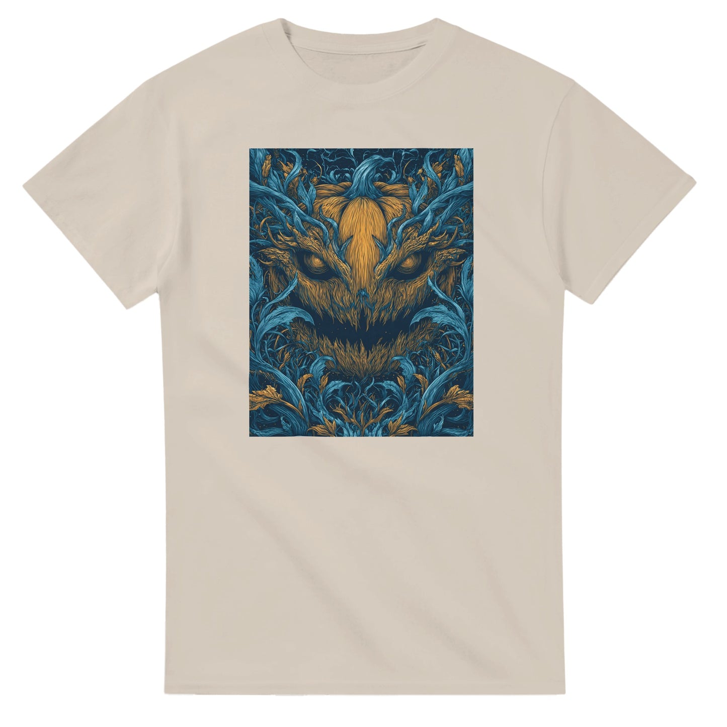 Mystic Harvest Guardian on a Heavyweight T-shirt