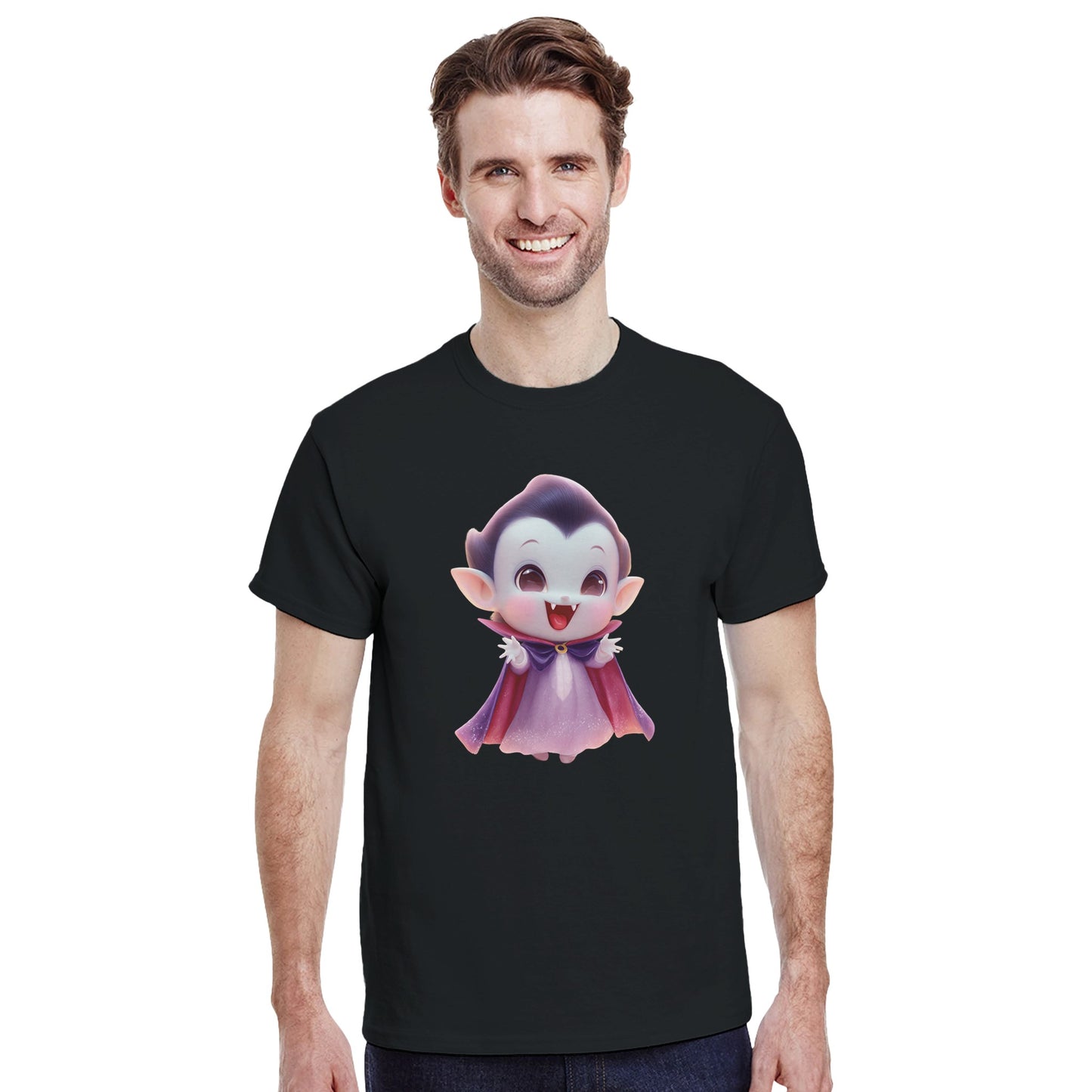 Cute Lil' Vampire on a Heavyweight T-shirt