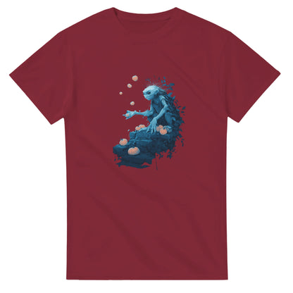 Mystical Pumpkin Harvester on a Heavyweight T-shirt