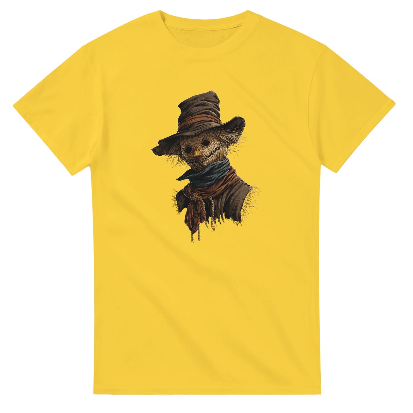 Rustic Scarecrow on a Heavyweight T-shirt