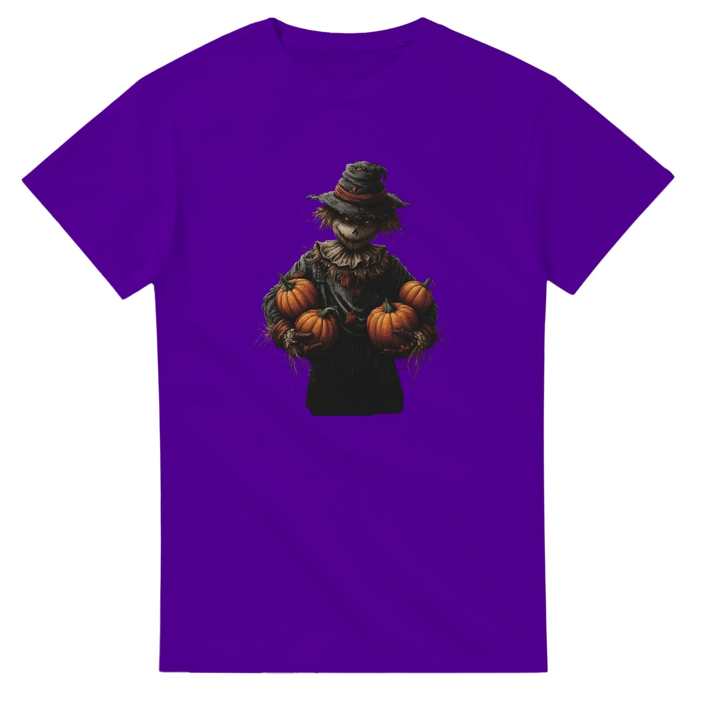 Spooky Scarecrow on a Heavyweight T-shirt