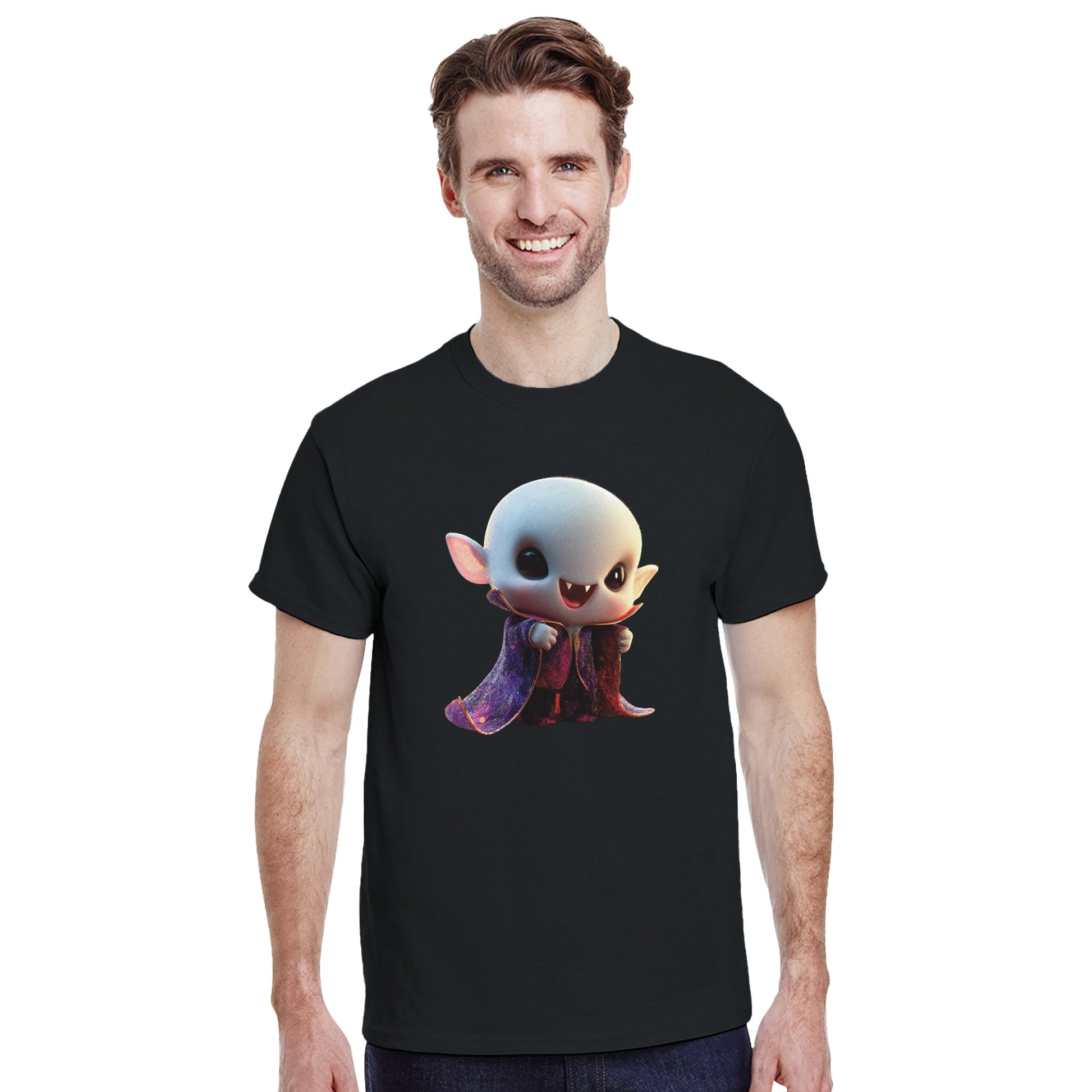 Cute Lil' Vampire on a Heavyweight T-shirt
