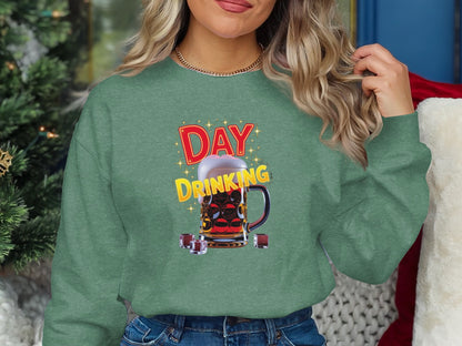 DAY DRINKING Beer Mug Graphic Design product type