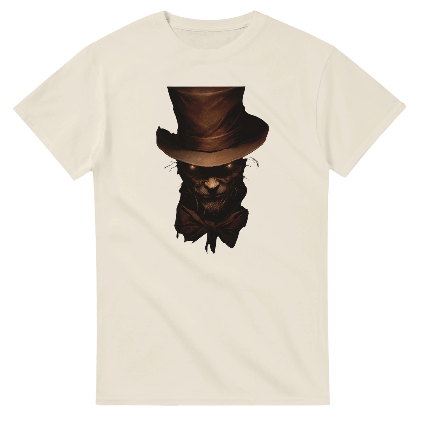 Mysterious Glimmering Eyes on a Heavyweight T-shirt