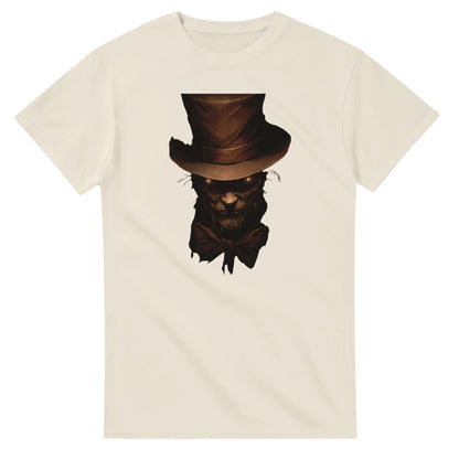 Mysterious Glimmering Eyes on a Heavyweight T-shirt